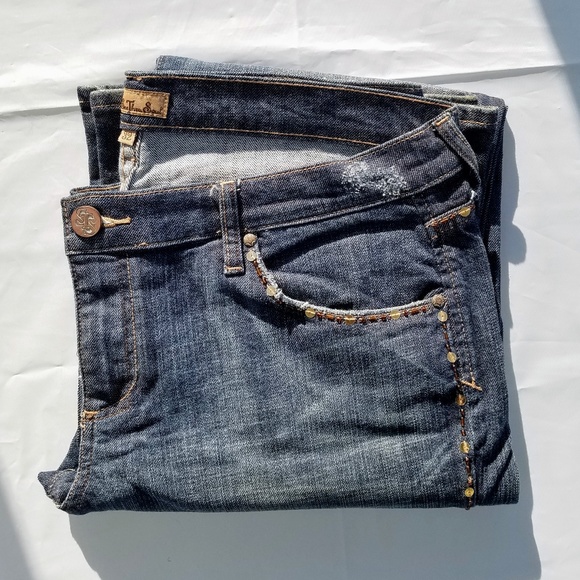See Thru Soul Denim - 💕4/$24 See Thru Soul Boot Cut Sequins Jeans